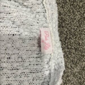 Pink Lily Ivory Knit Sweater